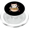 Cute Cat Cartoon Ramen PopSockets PopGrip for MagSafe