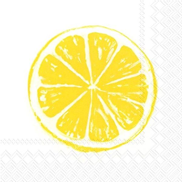 Lemon Bar 3ply Cocktail Napkin 20pk