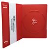 CheckOutStore (12) Premium Slimline Single 1-Disc DVD Cases 7mm (Red)