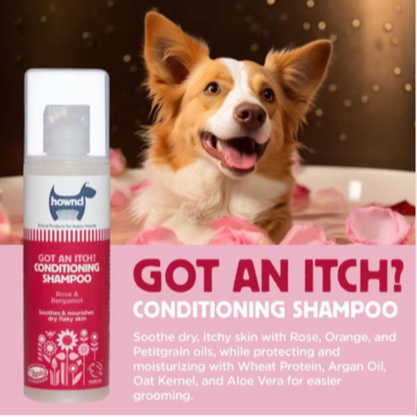 GOT AN ITCH? Rose & Bergamot Conditioning Shampoo for Dogs