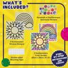 SUNGEMMERS Suncatcher Diamond Art Craft Kits for Kids - Great 5 Year Old Girls Gifts - No Mess Window Arts and Crafts for Kids Age 10 9 8 6, & Creative Birthday Presents for 7 Year Old Girls