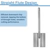 sourcing map Straight Flute Screw Taps NPT 1/16-27 2B Thread HSS6542 Machine Threading Milling Tap Tapping Tools, 3.94" Extra Long