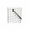 Generic 5 Hook Arm For Grid Mesh Panels - Chrome Steel, 100% Steel
