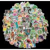 100 PCS. Rick and Morty Stickers.