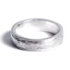 Brushed 100% Pure Tin Ring, Inscribed 'Ten Years' - 10 Year (Q)
