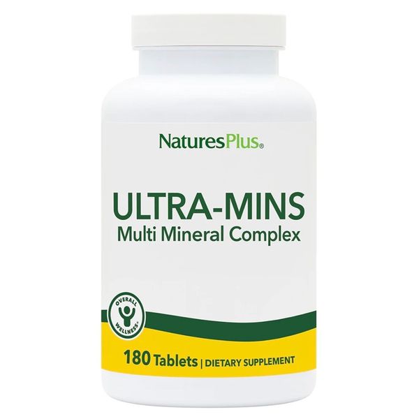NATURE'S PLUS Ultra-Mins Multi Mineral Complex - 180 Tablets