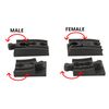 Brio Duplo Compatible Wooden Train Slope Adapters 6