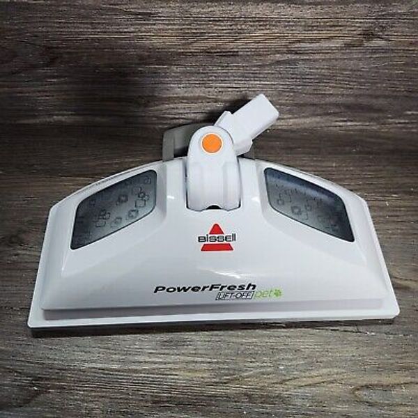 Bissell PowerFresh Lift-Off Pet Steam Mop Steamer 1544A Orange Foot assembly EUC