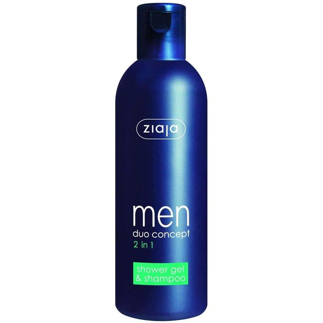 Ziaja Men 2 In 1 Shower Gel & Shampoo 300Ml