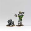 Girl Druid and Stone Creature Wardlings