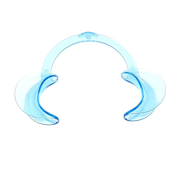 Kiara World Blue Mouth Lip Opener Teeth Whitening Dental Oral Cheek Flexible Retractor C Shape/Mouthguard Challenge Game