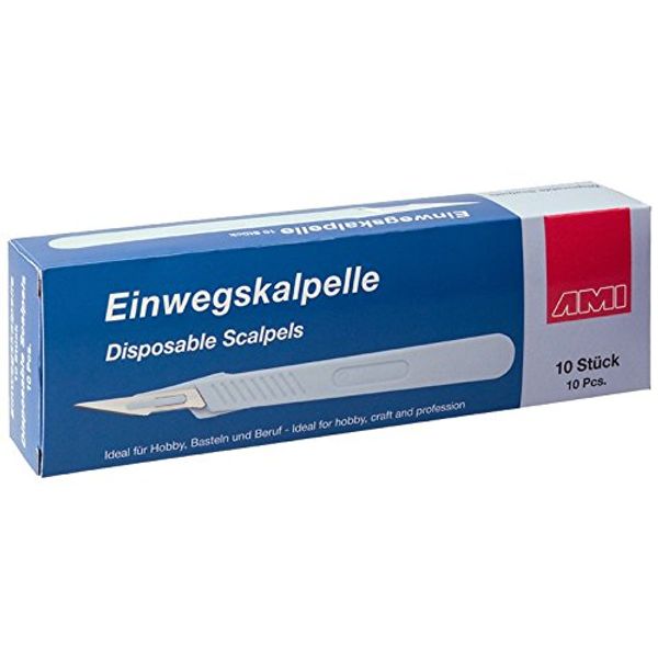 New AMI Disposable Scalpels (Pack of 10)