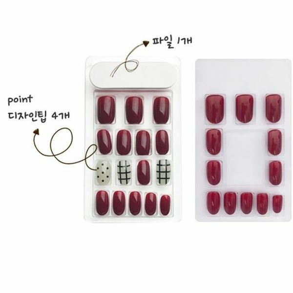 High quality self-nail nail DIY artificial fingernail nail tips (W1C4990)