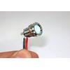 PilotLights 12 Volt DC Instrument Panel Light Indicator Light - LED, 12mm (White)