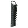 Black Plastic Portable 11-Tool Wrench Gripper Organizer Tray Holder
