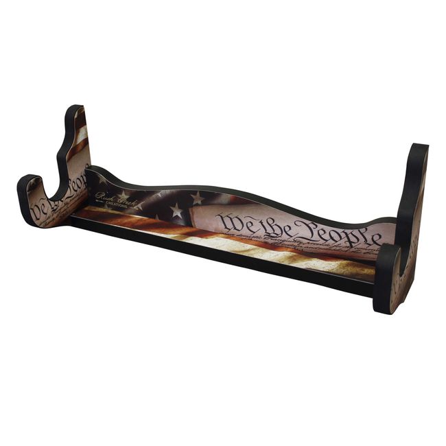 Rush Creek Creations Single Rifle/Shotgun Gun Wall Display Rack - Convenient Hunting Storage