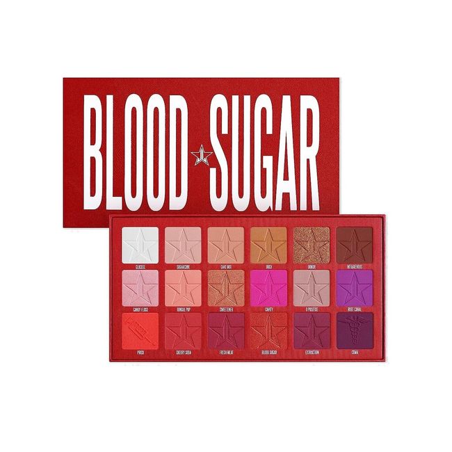 Jeffree Star Blood Sugar 18 Eyeshadows Palette