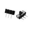 Sourcingmap 5pcs 2 Position 3P SPDT SMT Surface Mounted Devices Self Locking Mini Power Slide Switch 9mmx3mmx3mm
