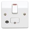 Mk K1070WHI 13A Double Pole Switched Connection Unit with Neon