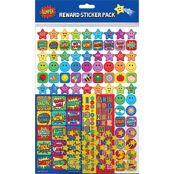 Paper Projects 01.70.35.003 Bumper Reward Pack (Over 350 Stickers)