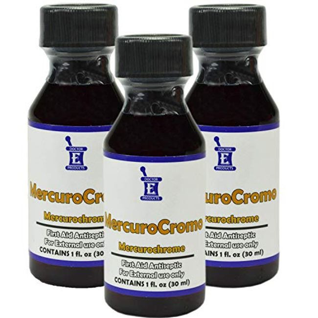 .com: Mercurochrome Antiseptic Mercuro Cromo 1oz : Health