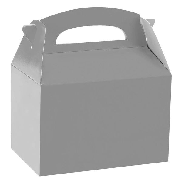 Child (75 Pc) Silver Party Boxes