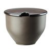 Rosenthal Junto Bronze Sugar Bowl with Incision, 0.28 L