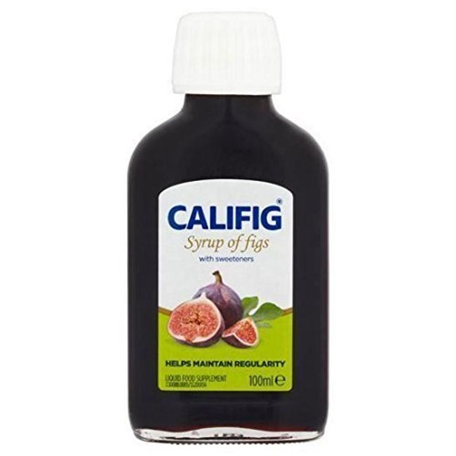 THREE PACKS of Califig Syrup Of Figs 100ml