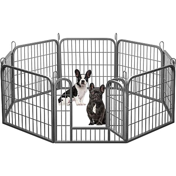 Dog Fence Puppy Pen Outdoor Pet Playpen Portable Dog Kennel Indoor Large Enclosu