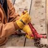 Wells Lamont mens Leather Work Gloves with Wrist Closure DIY Yardwork Construction Motorcycle Large Wells Lamont, Saddletan, Large Pack of 1 US