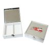 Helicopter Enamel Pill Box Square Trinket Box 2 Compartments with Mirror Gift 638