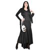 Widmann 01873 Hexe Morticia Costume, Black, L