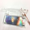 200Pcs Empty Eyelashes Packaging Box Acrylic Lash Storage Eyelash Holder Case
