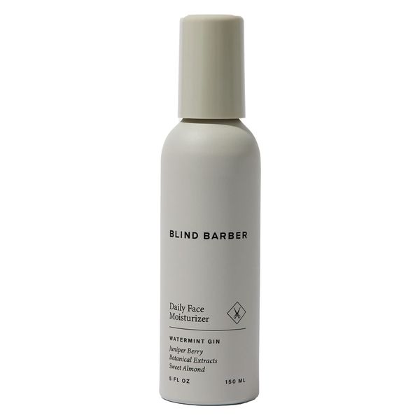 BLIND BARBER Water Mint, Gin, Daily Face Moisturizer, Shaving Lotion, Shaving, Aftercare, Skin Care, Men's, Dry Skin, Shaving, Gift, Present, Moisturizing, Moisturizing