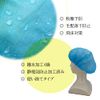 (100 Pieces) Simple Water Repellent Treatment, 1.1 oz (30 g), Round Cap, Hat, Personal Protection, General Use, Protection, Dustproof, Lightweight, Protection, Non-woven Fabric, Blue