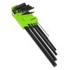 Siegen by Sealey 9pc Extra-Long Allen Key Hex Set - S01092