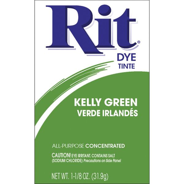 Rit Dye Powder-Kelly Green, Fabric, Multicolor, 1