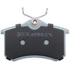Beck/Arnley 085-1325 Premium ASM Brake Pad