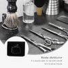 Linkidea 4 Pack Safety Razor Blade Bank, Safe Razor Metal Disposal Case for Storing Used Wasted Blades (Black)