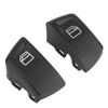 2pcs Window Switch Button Covers, Car Power Window Control Switch Regulator Button Electric Driver Side Power Window Switch Cap Replacement for Vito Viano W639 Sprinter II 906 2003-2013
