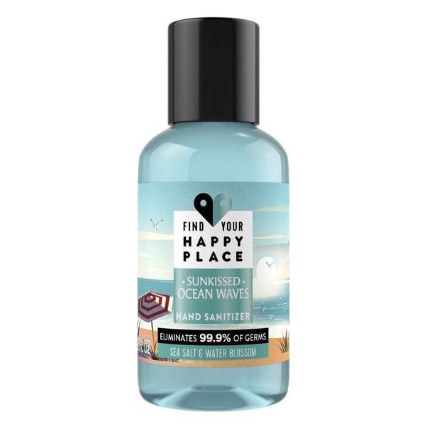 Find Your Happy Place Ocean Waves Hand Sanitizer