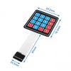 2PCS FONGKNOX 4x4 Membrane Switch 16 Key Switch Keypad Keyboard Matrix Array Compatible with Arduino
