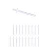 wumio Nose Hair Wax Stick Only Set of 20 Brazilian Wax Nose Hair Removal Trial Stick Tweezers Nose Hair Care Stick Wax Stopper