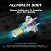 2 LED Headlight Bulbs Conversion Kit H7 High Low Beam Headlamp 6000K Super White