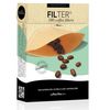 finum Coffee Filters No.4 Paper, Pack of 100, Brown