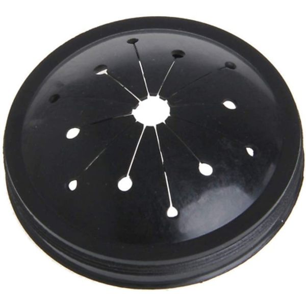 Waste King Black Disposer EZ Mount Garbage Disposal Stopper and Splash Guard Fo