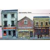 Langley Models Pub /Post Office + shop Low Relief N Scale UNPAINTED Kit NV2SET