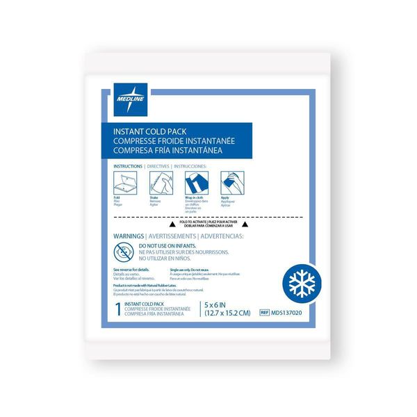 Standard Instant Cold Packs 4.75" x 6.25", Each