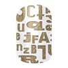 Jamberry Nail Wrap - Alphabet City (Retired)