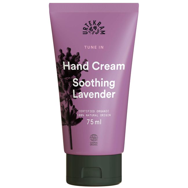 Urtekram Hand Cream - Soothing Lavender - All Skin Types - 75 ml, Vegan, Organic, Moisturizing, Natural Origin